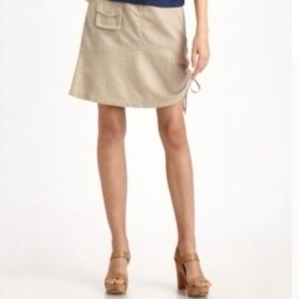 Eileen Fisher Cargo skirt Size M organic cotton